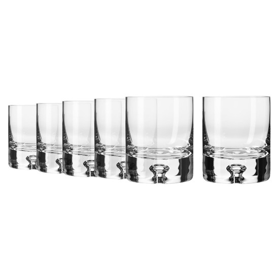 Set 6 pahare whisky, sticla cristalina, 250ml, "Legend" - Krosno