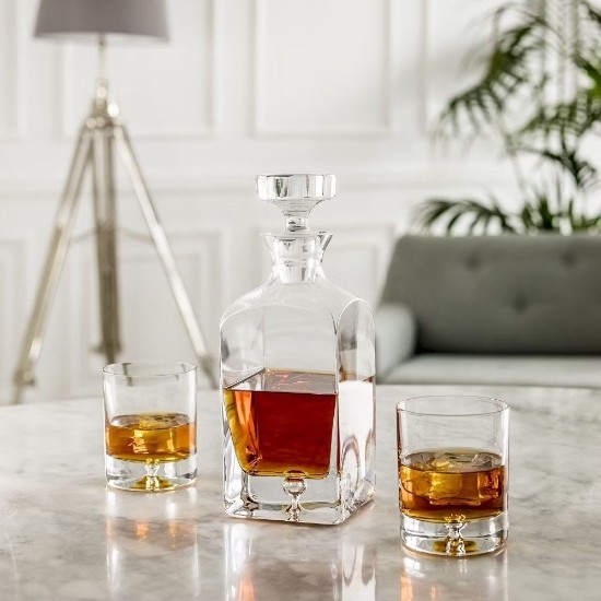 Set 6 pahare whisky, sticla cristalina, 250ml, "Legend" - Krosno