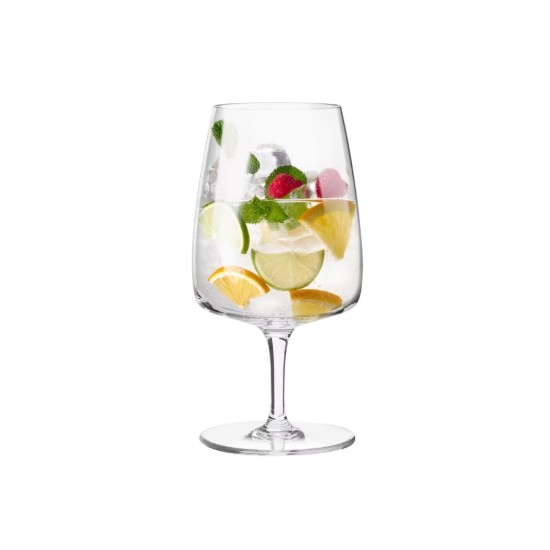 Set 4 pahare apa, sticla cristalina, 380ml, "Modern" - Krosno