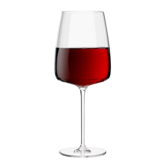 Set 4 pahare vin rosu, sticla cristalina, 750ml, "Modern" - Krosno