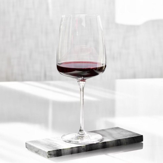 Set 4 pahare vin rosu, sticla cristalina, 750ml, "Modern" - Krosno