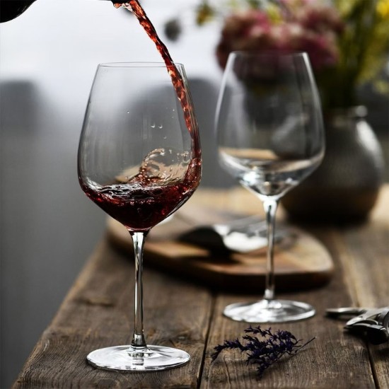 Set 6 pahare vin Pinot Noir, sticla cristalina, 810ml, "Divine" - Krosno