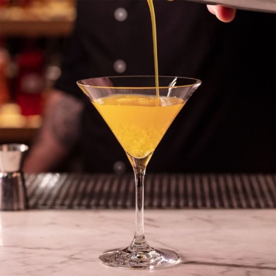 Set 6 pahare Martini, sticla cristalina, 240ml, "Avant-Garde" - Krosno