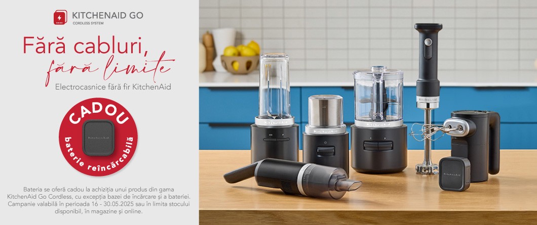 Cadou la orice produs KitchenAid Go Cordless