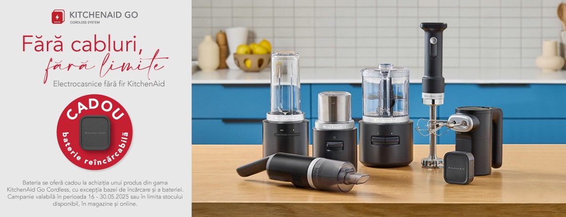 Cadou la orice produs KitchenAid Go Cordless
