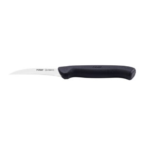 Cutit pentru decojit, 7,5cm, "Ecco", Negru - Pirge