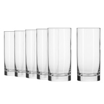 Set 6 pahare long drinks, sticla, 330ml, "Balance" - Krosno