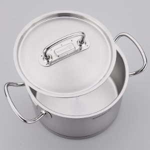 Set vase de gatit, inox, 9 piese, "Proline" - Korkmaz