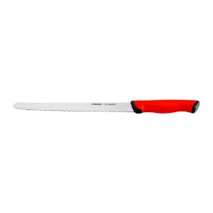 Cutit pentru paine, 22,5cm, "Duo", Rosu - Pirge