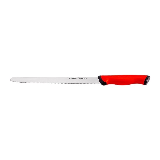 Cutit pentru paine, 22,5cm, "Duo", Rosu - Pirge