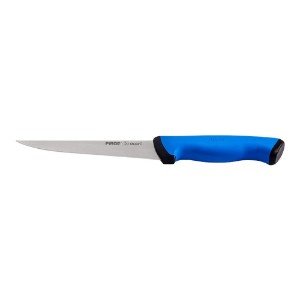 Cutitul macelarului, ascutit, 16,5cm, "Duo", Albastru - Pirge