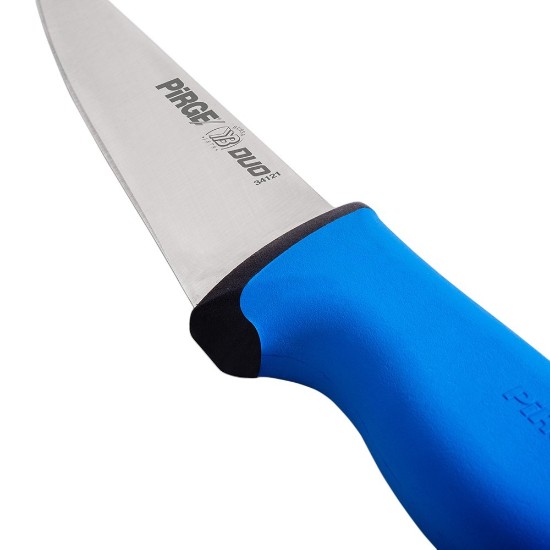 Cutitul macelarului, ascutit, 14,5cm, "Duo", Albastru - Pirge