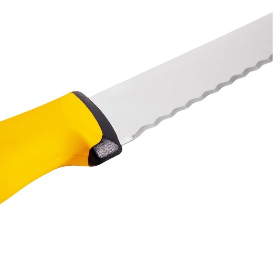 Cutit pentru paine, 22,5cm, "Duo", Galben - Pirge