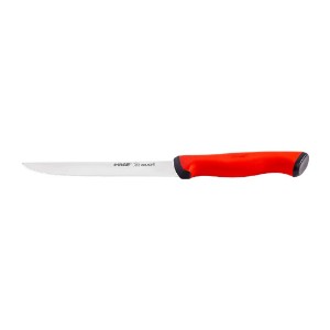 Cutit de bucatarie, 15,5cm, "Duo", Rosu - Pirge