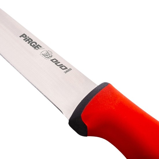 Cutit de bucatarie, 15,5cm, "Duo", Rosu - Pirge