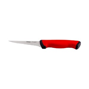 Cutit pentru dezosat, 12,5cm, "Duo", Rosu - Pirge