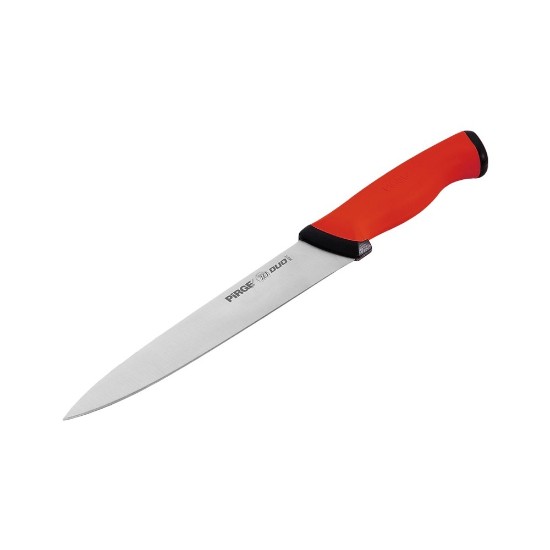Cutit pentru feliat, 18cm, "Duo", Rosu - Pirge