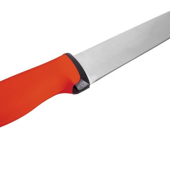 Cutit pentru feliat, 18cm, "Duo", Rosu - Pirge