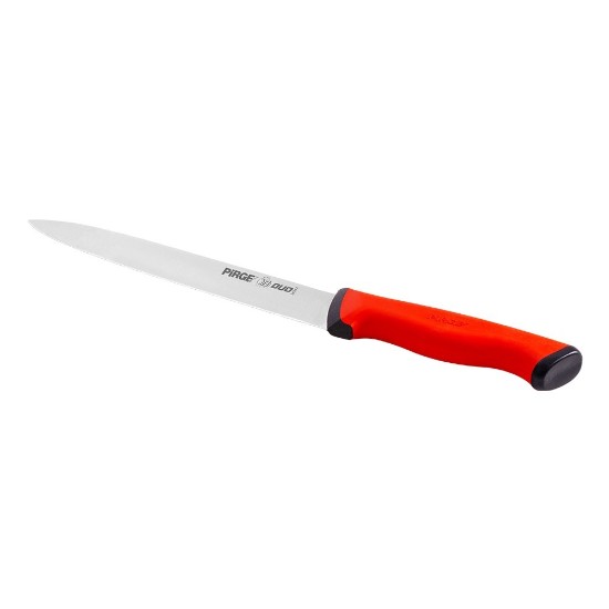 Cutit pentru feliat, 20cm, "Duo", Rosu - Pirge