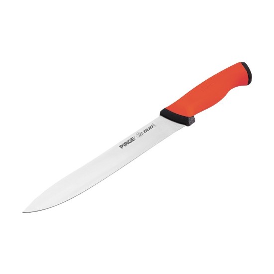 Cutit pentru feliat, 20cm, "Duo", Rosu - Pirge