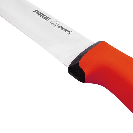 Cutit pentru feliat, 20cm, "Duo", Rosu - Pirge