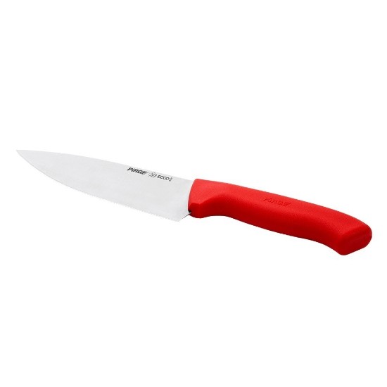 Cutitul bucatarului, 16cm, "Ecco", Rosu - Pirge