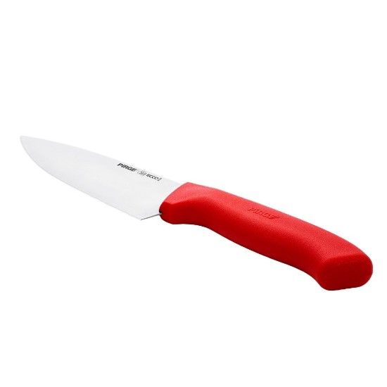 Cutitul bucatarului, 16cm, "Ecco", Rosu - Pirge