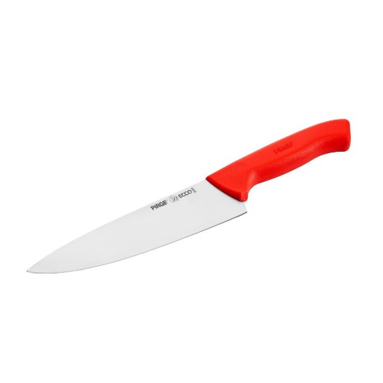 Cutitul bucatarului, 19cm, "Ecco", Rosu - Pirge