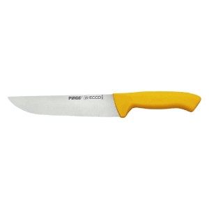 Cutitul macelarului, 19cm, "Ecco", Galben - Pirge