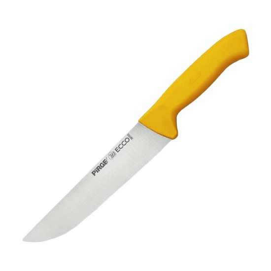 Cutitul macelarului, 19cm, "Ecco", Galben - Pirge