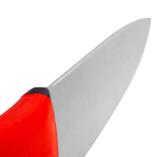 Cutitul bucatarului, 19cm, "Duo", Rosu - Pirge