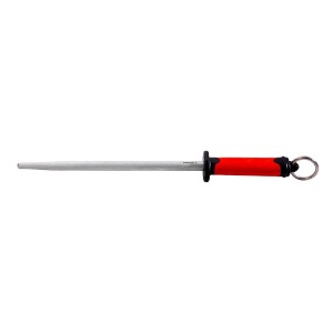 Masat rotund ascutire cutite, 30cm, "Duo", Rosu - Pirge