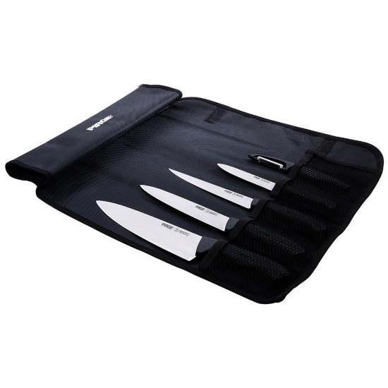 Set cutite, 5 piese, cu geanta suport, "Ecco" - Pirge