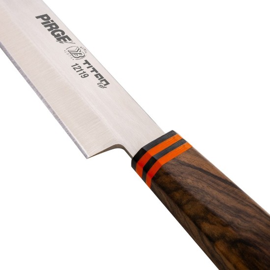 Cutit Yanagiba (Sushi), pentru stangaci, 30 cm, "Titan East" - Pirge
