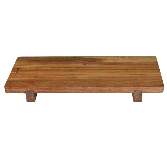 Tocator cu picioruse, din lemn de acacia, 40 x 20 cm, grosime 2 cm - Zokura