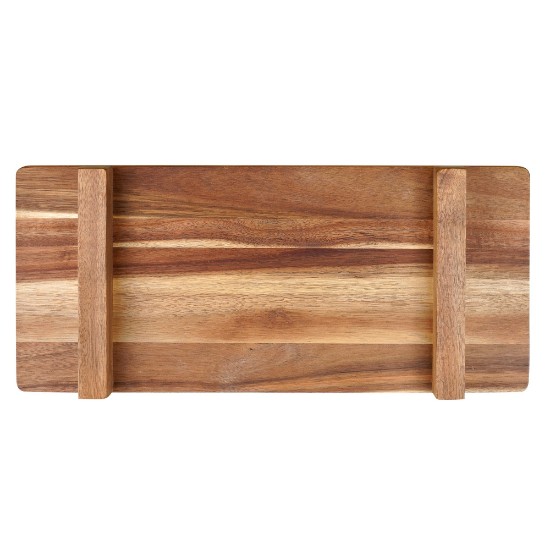 Tocator cu picioruse, din lemn de acacia, 40 x 20 cm, grosime 2 cm - Zokura