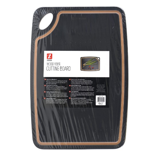 Tocator din fibra de lemn, 38 x 27 cm, grosime 0,6 cm - Zokura