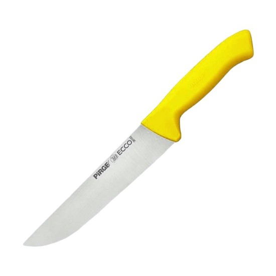 Cutitul macelarului, 19cm, "Ecco", Galben - Pirge