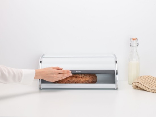 Cutie pentru paine, inox, 44,5 x 26,2 cm, White - Brabantia