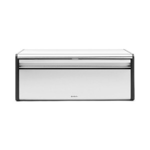 Cutie pentru paine, inox, 46,5 x 25 cm, "Fall Front", Matt Steel - Brabantia