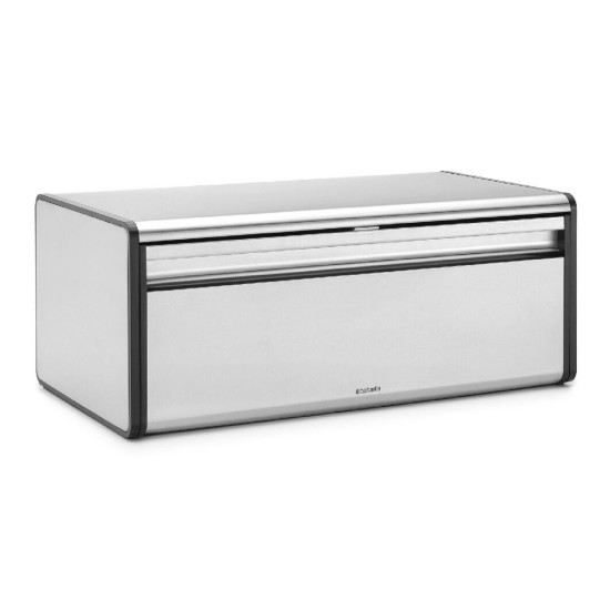 Cutie pentru paine, inox, 46,5 x 25 cm, "Fall Front", Matt Steel - Brabantia