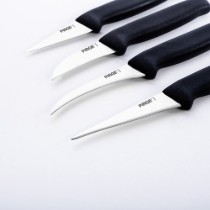Set 4 cutite pentru decorat, "Gastro", Negru - Pirge