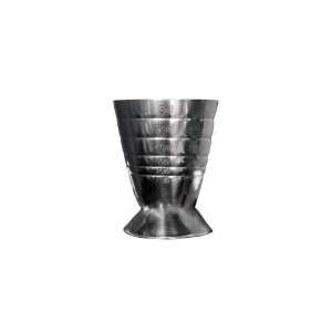 Pahar pentru masurare, inox, 75 ml - "BarCraft