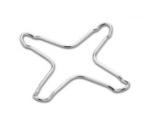Adaptor ochi aragaz, inox, 9,5cm, "Café Olé" - Grunwerg