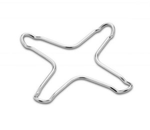 Adaptor ochi aragaz, inox, 9,5cm, "Café Olé" - Grunwerg