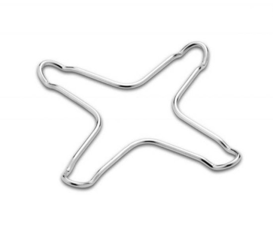 Adaptor ochi aragaz, inox, 9,5cm, "Café Olé" - Grunwerg