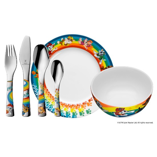 Set servire masa copii 6 piese "Paw Patrol" - WMF