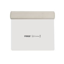 Racleta aluat, inox, 12 cm , "Creme", Alb - Pirge
