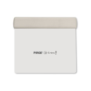 Racleta aluat, inox, 12 cm , "Creme", Alb - Pirge