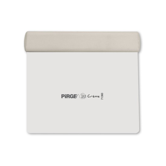 Racleta aluat, inox, 12 cm , "Creme", Alb - Pirge